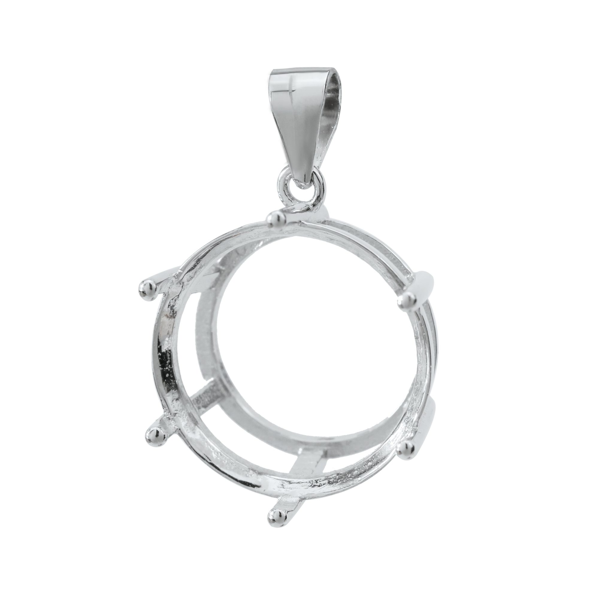 3-20mm runde 6 Zinken Anhänger – Bezels Set Pendant Bewertung und Preis