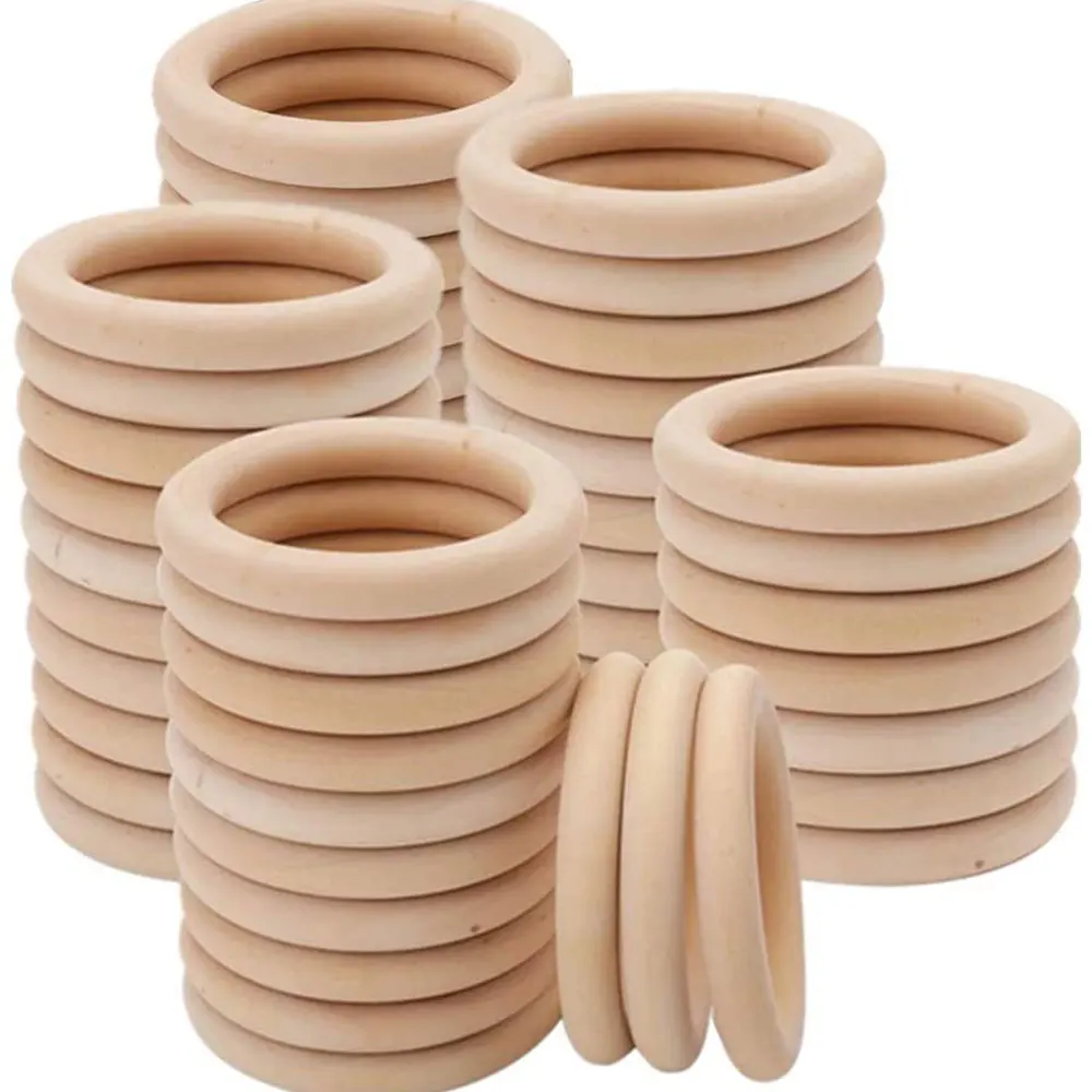 Unbehandelte Massivholzringe 1 – Wood Ring Blank Bewertung und Preis