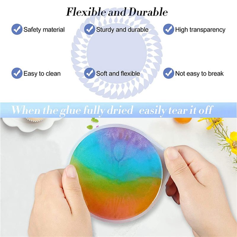 75STO-36 Pack DIY Runde Siliko – Coaster Mold Round Bewertung und Preis