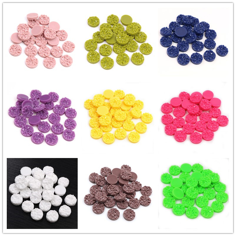 40 Stück Harz Druzy Cabochons  – Resin Craft Projects Bewertung und Preis