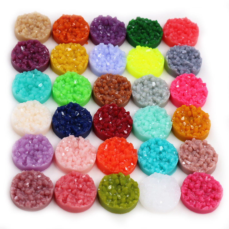 40 Stück Harz Druzy Cabochons  – Resin Craft Projects Bewertung und Preis