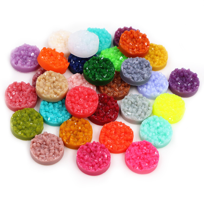 40 Stück Harz Druzy Cabochons  – Resin Craft Projects Bewertung und Preis