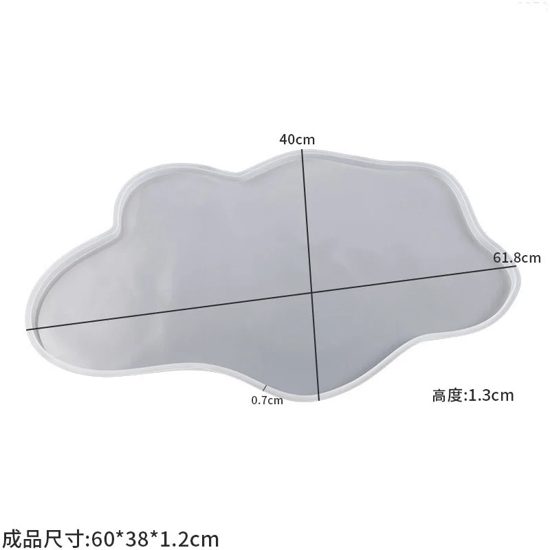 Große 61cm Unregelmäßige Epoxi – Resin Ocean Wave Mold Bewertung und Preis