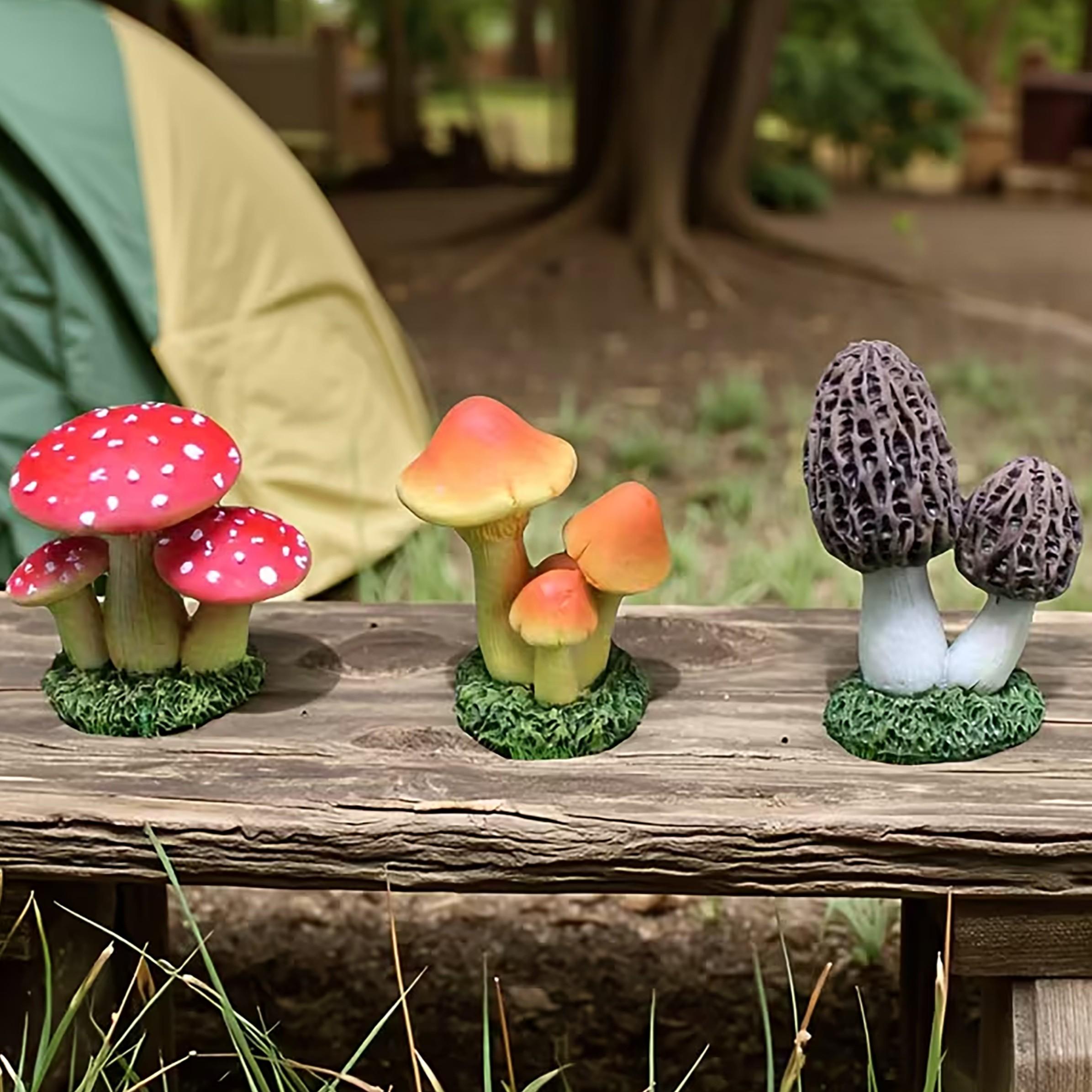 1 Set aus 3 künstlichen Pilzor – Terrarium Moss Art Bewertung und Preis