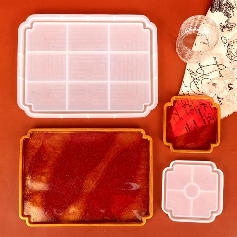 Silikonharz-Kuchenhalter-Table – Geode Mold Silicone Bewertung und Preis