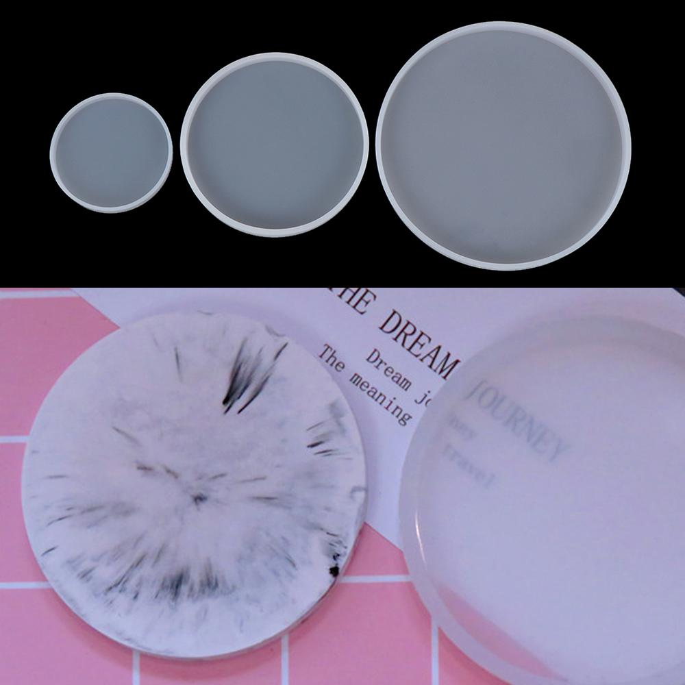 Silikon-Flüssigharz-Gießformen – Coaster Mold Round Bewertung und Preis