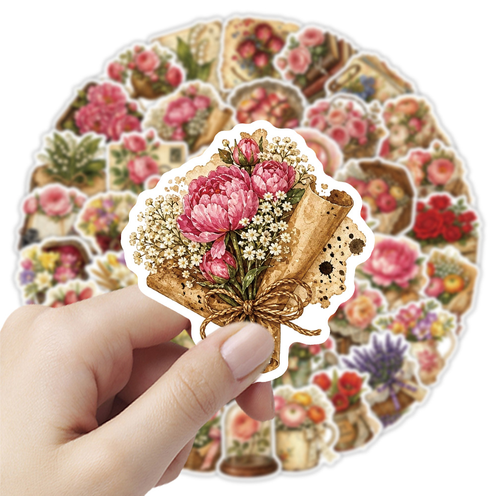 50 Stück Vintage Blumen-Aufkle – Dried Flower Bulk Bewertung und Preis