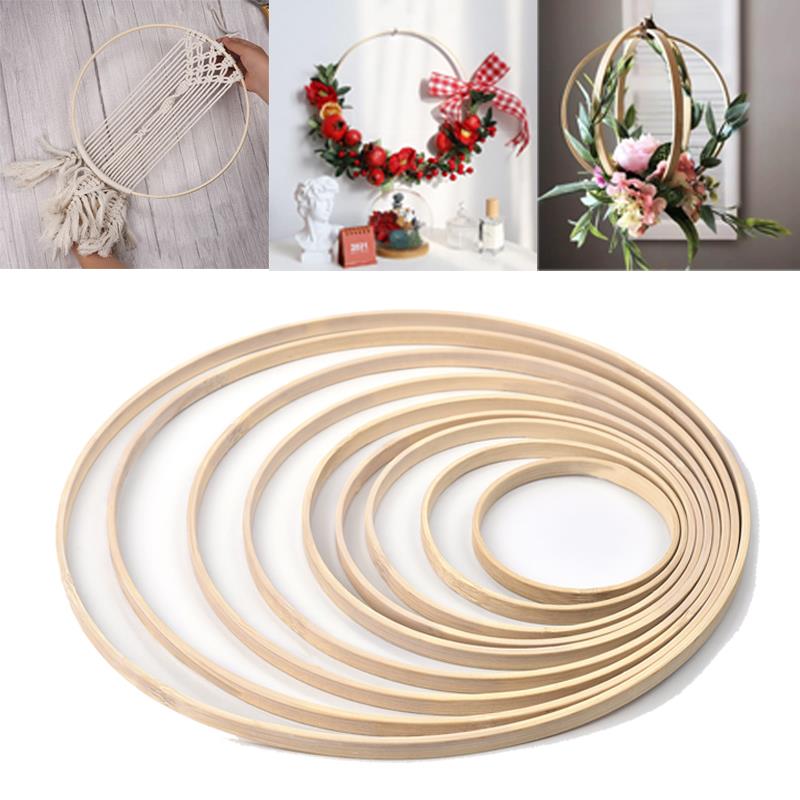 1/5Pcs 8-33cm Holz DIY Handgem – Wood Ring Blank Bewertung und Preis